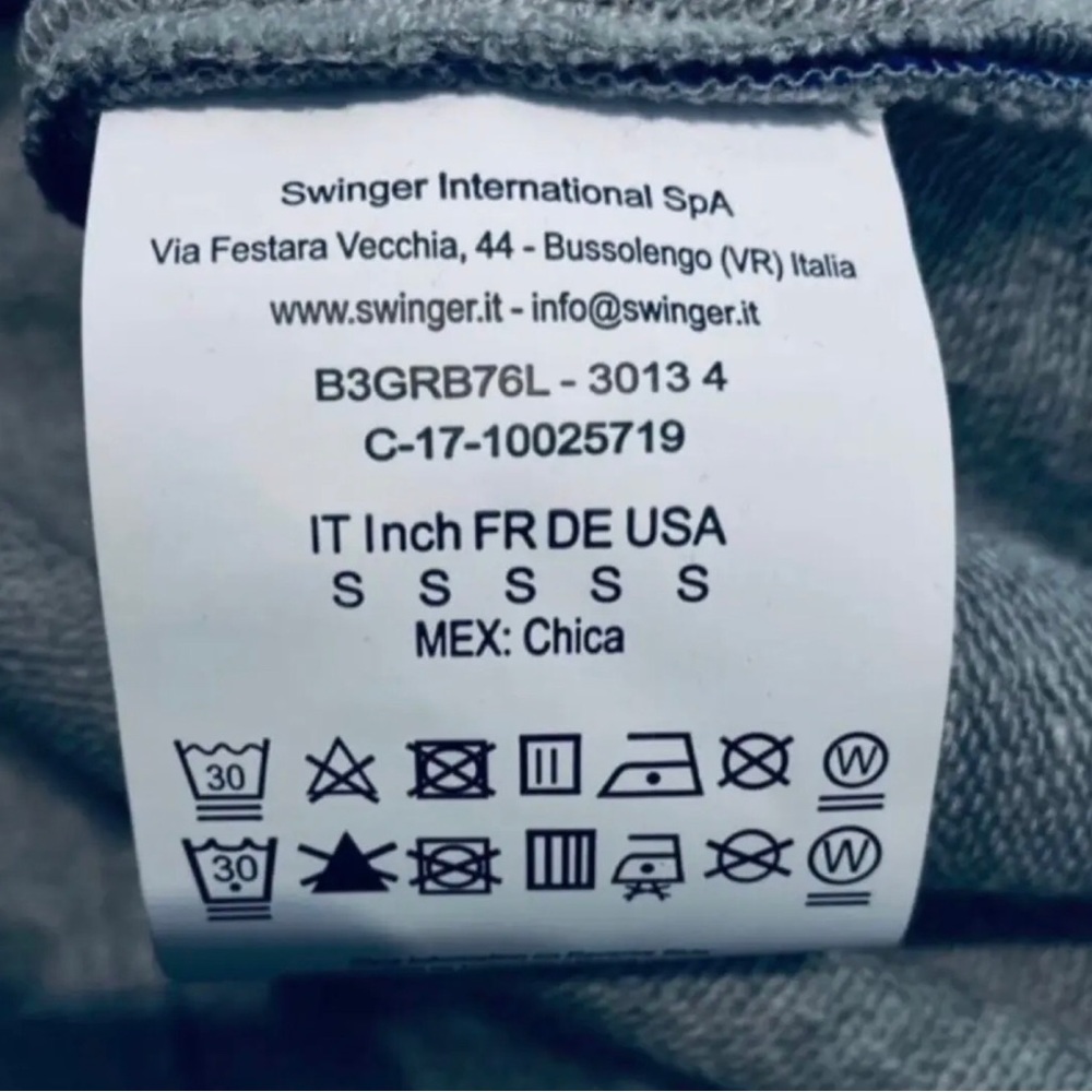 Versace Jeans Sweatshirt Gray Unisex - Size S - Picture 8 of 8